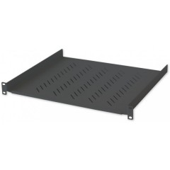 Cantilever Shelf 400mm 1U rack 19" black