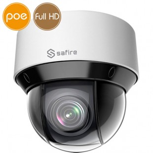Telecamera IP SAFIRE PoE PTZ - Full HD (1080p) - Autotracking - Zoom 25X - IR 50m
