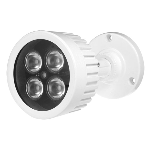 4 IR LED Illuminatore A Infrarossi Luce IR Visione Notturna Telecamere Di  Sicurezza CCTV Illuminazione Di Riempimento Cupola Grigia In Metallo  Impermeabile Da 9,35 €