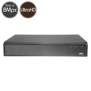 Videoregistratore HD ibrido - DVR 4 canali 8 Megapixel Ultra HD 4K - VGA HDMI